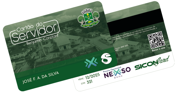 Cartão do Servidor do Município de Benjamin Constant - AM
