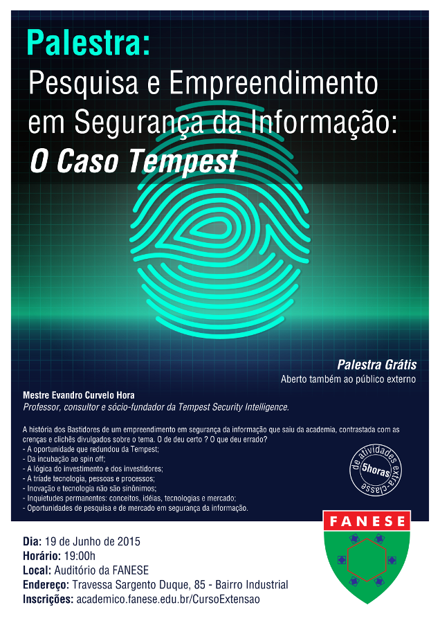 Palestra Segurança da Informação