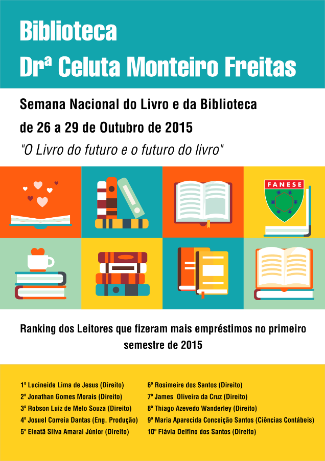 Cartaz Semana Nacional do Livro (2015)